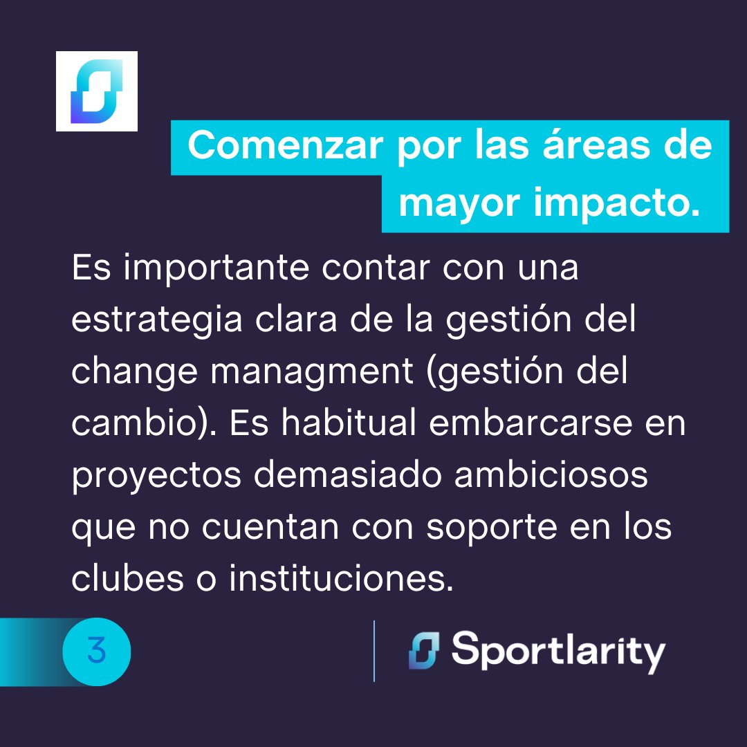 sportlarity's tweet photo. 4 puntos que consideramos importantes sobre la inclusión y abordaje de la “data” en los clubes e instituciones deportivas.
#datasport #sportdata #clubes #digitalsport https://t.co/Ulj1uEOoZn