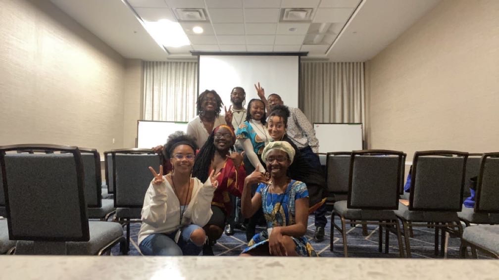 WCU GBS Students with other Black Studies undergraduate students from other schools at <a href="/NCBSOnline/">NCBS</a> 47th Annual Conference!!!!