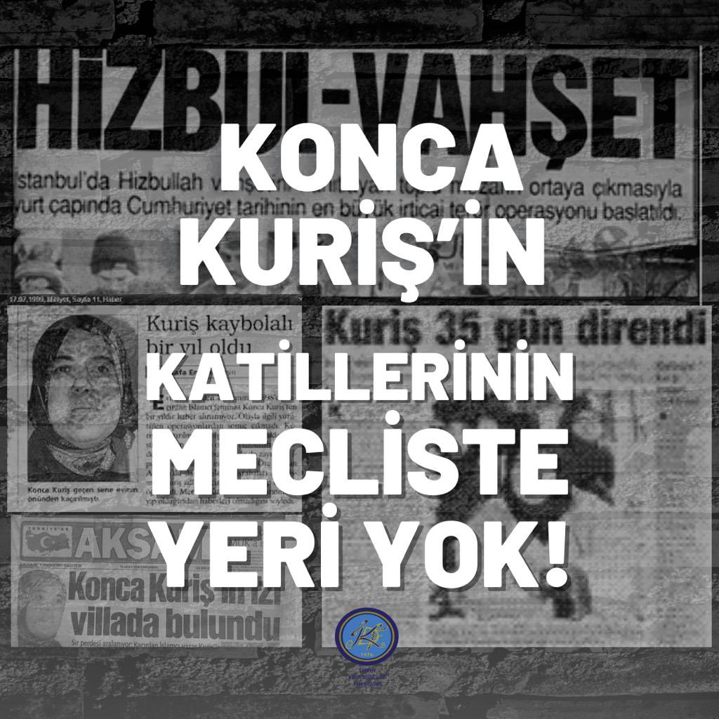 KONCA KURİŞ’İN KATİLLERİNİN MECLİSTE YERİ YOK!
#koncakuriş