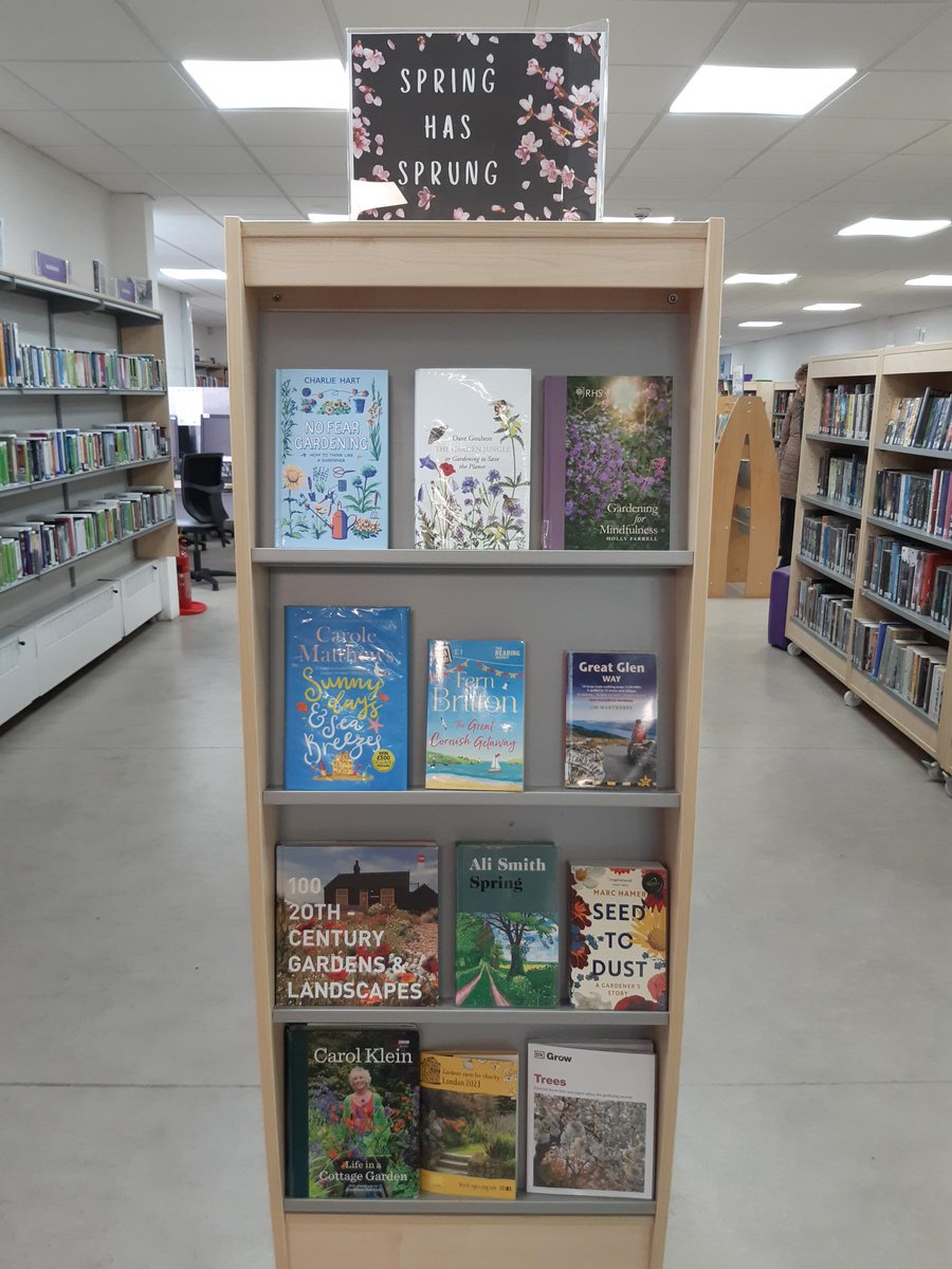 RichmondLibs's tweet image. Got that spring in your step yet? Our libraries certainly have. Spring displays are everywhere showcasing seasonal books to help us all springboard in to the new season.

#spring #springisintheair🌸 #springbooks #springreads🌼