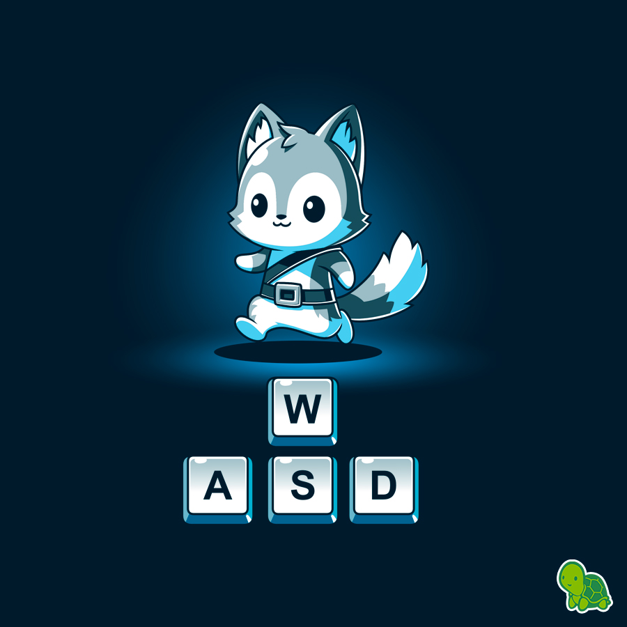 TeeTurtleHQ's tweet photo. Take control and start exploring in today's NEW t-shirt! ⌨️⚔️🌳
____________________
#teeturtle #gamer #gaming https://t.co/vkGXNfDXZc