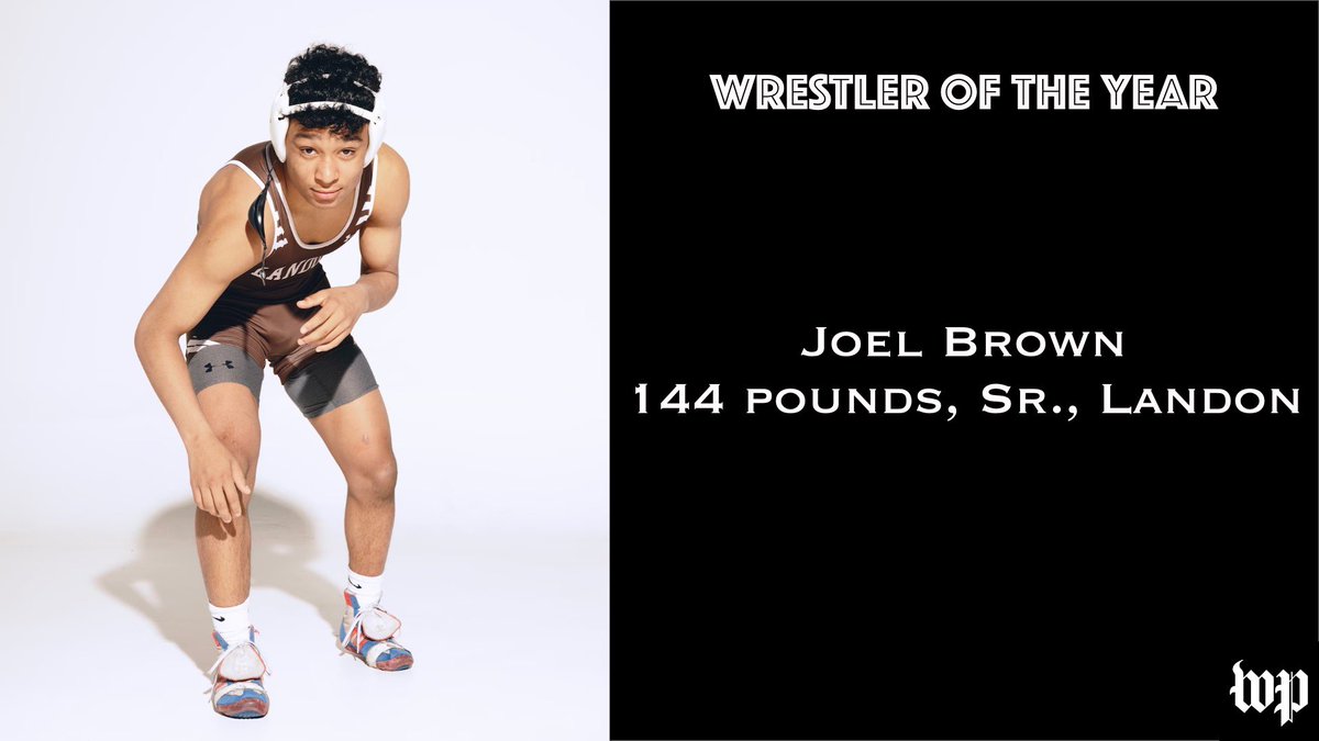 shane_connuck's tweet photo. Wrestling #allmets | @LandonVWrestle’s Joel Brown named Wrestler of the Year

Full first team, second team and honorable mention: https://t.co/GXD4ciy5a4 @WashPostHS https://t.co/ftJmJbRblo