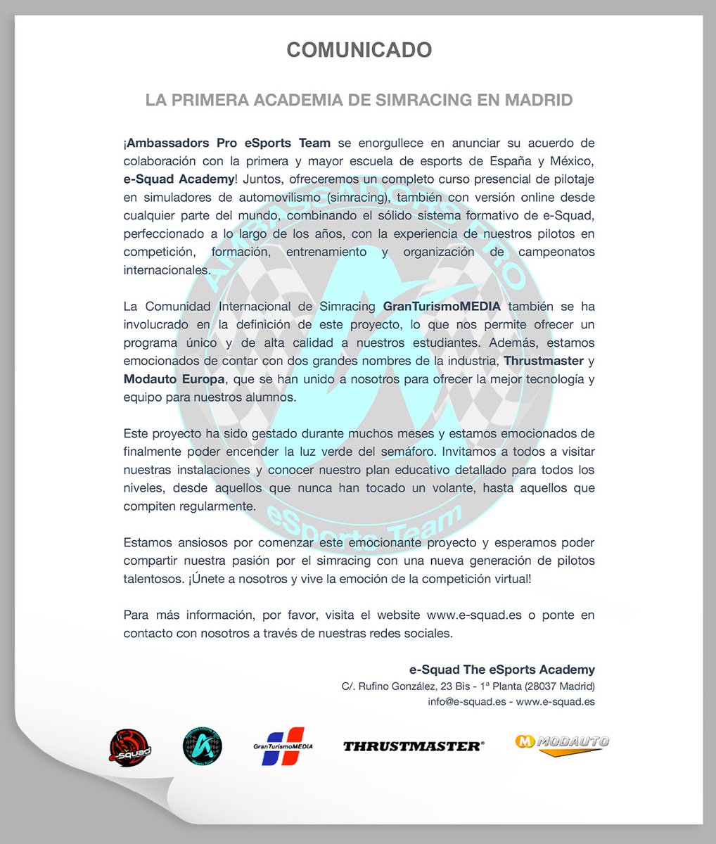 AMBASSADORS PRO eSports Team tweet media