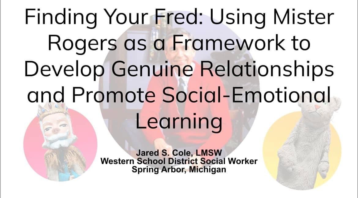 JaredinOH's tweet photo. Hey @MySaintVincent — I’ll be presenting on April 1 at the Trauma-Informed Relationship-Focused Schools Conference in Quincy, IL, and guess what I’ll be speaking on?! It’s sure to be a beautiful day in the neighborhood!
#TKCChaddock #TIRFS https://t.co/YplzGcieik