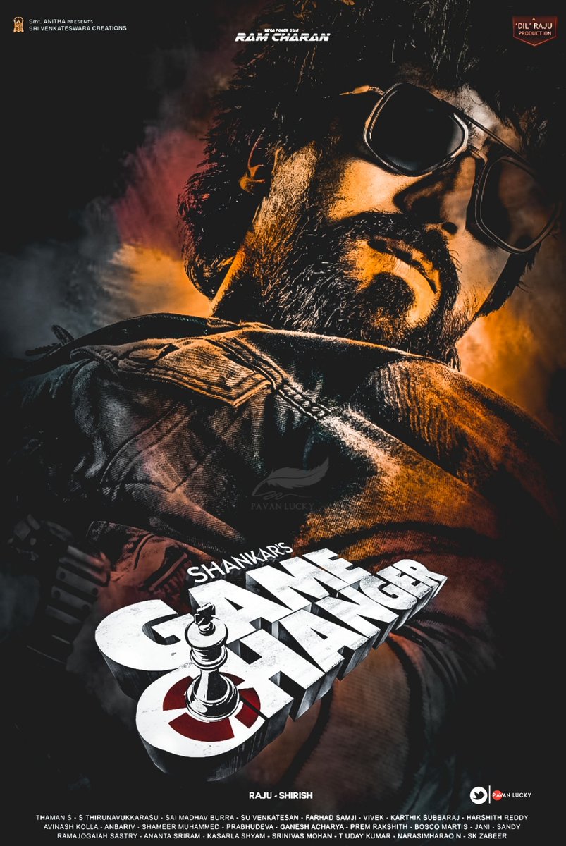 Pavanlucky988's tweet photo. Poster Design ๐ฅ #GameChanger ๐
@AlwaysRamCharan ๐๐ฅ
G A M E C H A N G E R
OF INDIAN CINEMA ๐ช
#RC15RAMpage #GlobalStarRamCharan #RamCharan https://t.co/KRe1PTAFn0