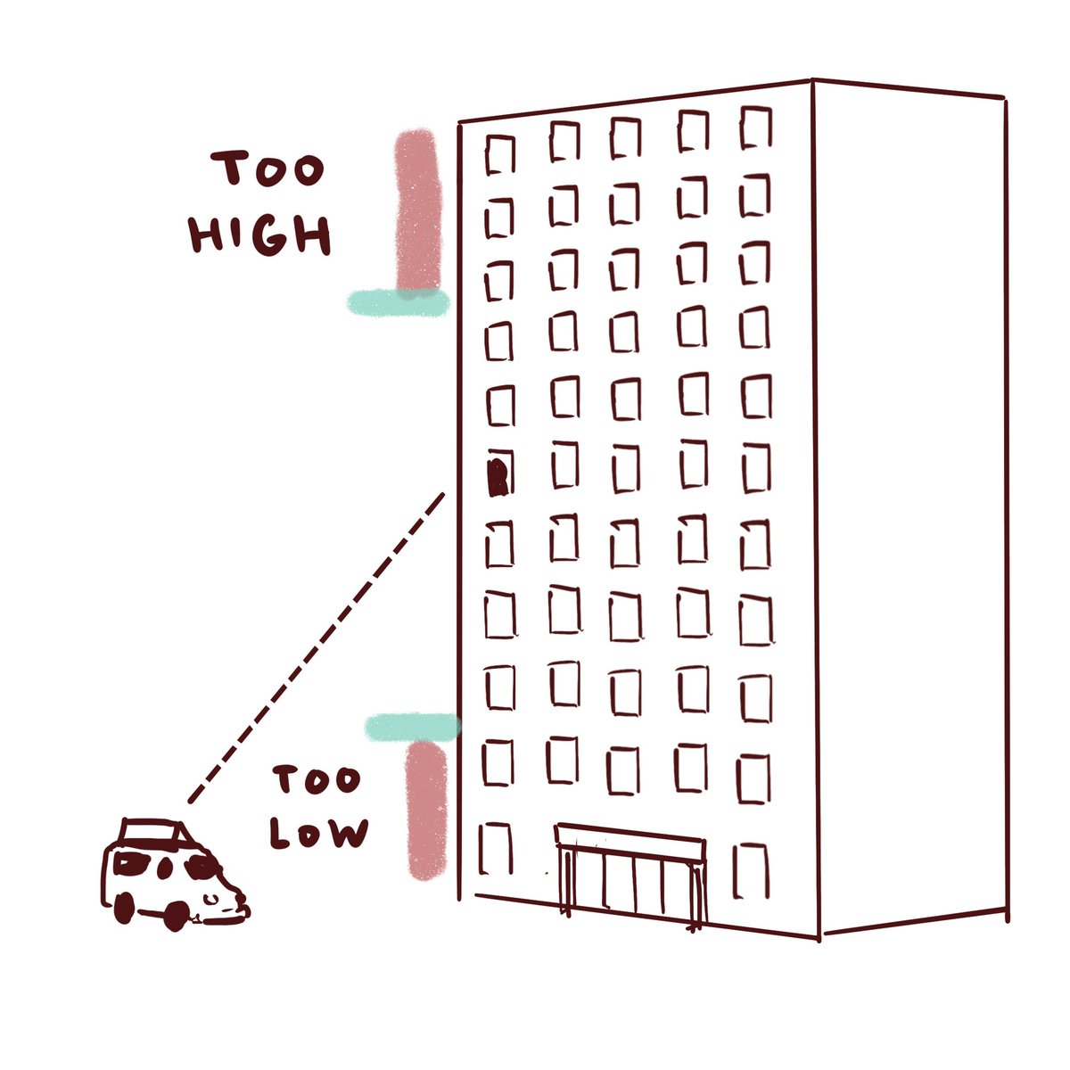 nathanwpyle's tweet photo. TIP: I have found that the 3rd - 8th floors are the optimal height for pretending to play with the taxis https://t.co/6cdZK7U0Kq
