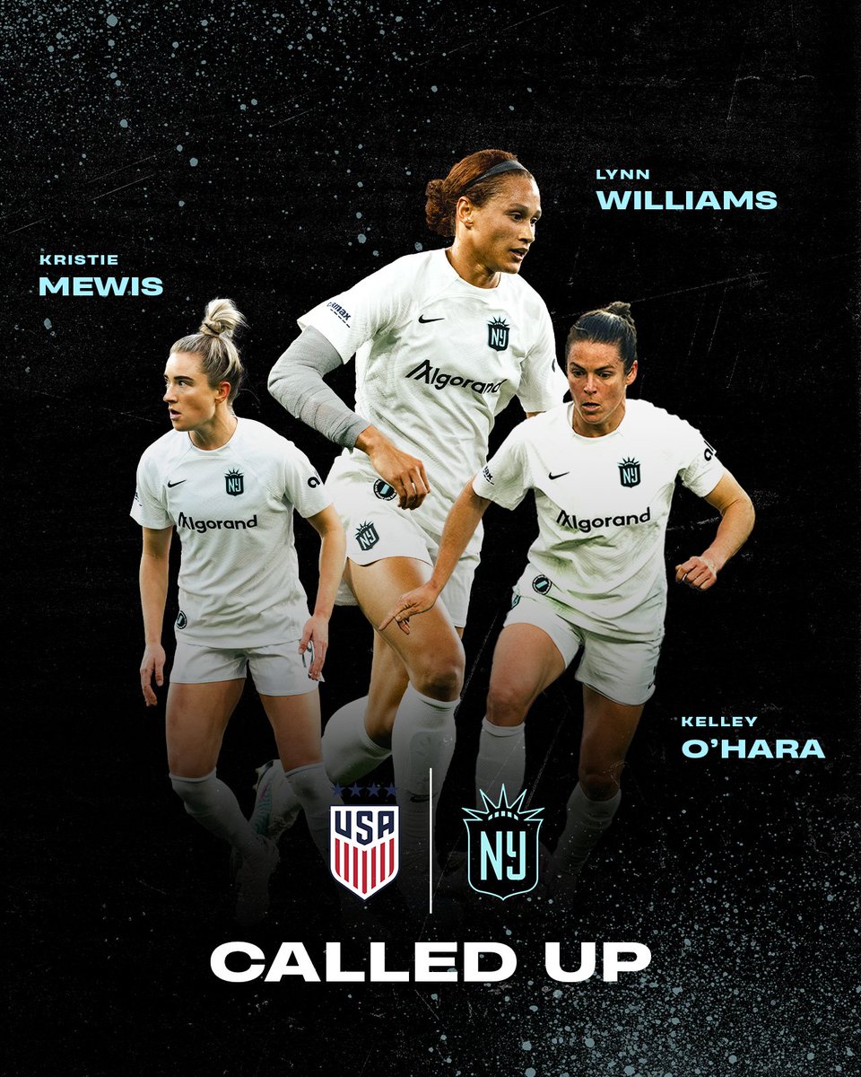 GothamFC's tweet photo. Kristie, Kelley, and Lynn have been called up to the #USWNT for two friendlies against the Republic of Ireland. https://t.co/1cq10YuSzJ