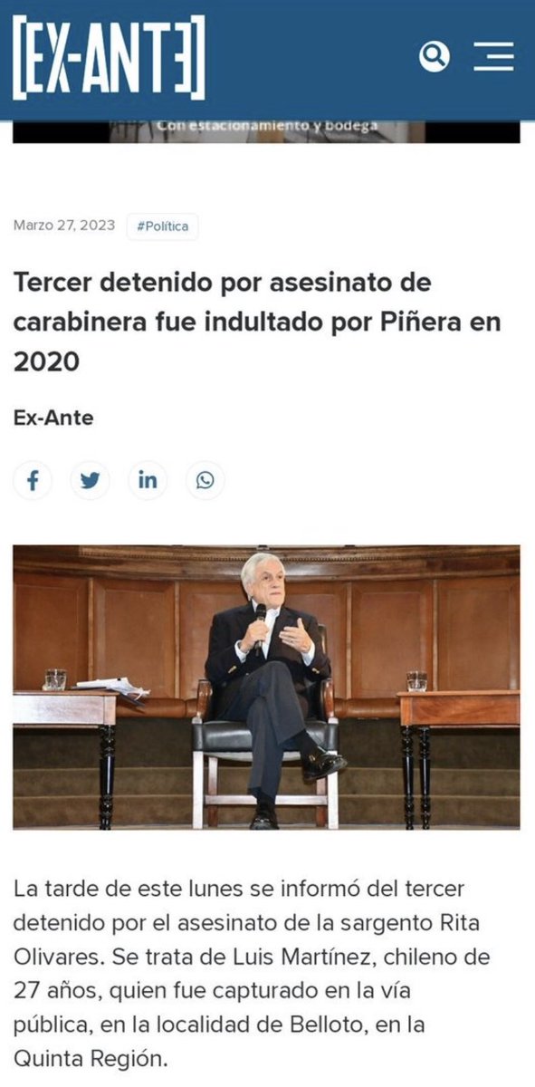 DougMoorepasto1's tweet photo. #Indultos #ViolacionesALosDDHH
Nunca va ver justicia en Chile
#ContigoCHV
#TuDia13
#MuchoGustoMega
#Enacional
#BuenosDiasTVN
#HolaChileLaRed #SinFlitro https://t.co/Qtgd3xhxZX