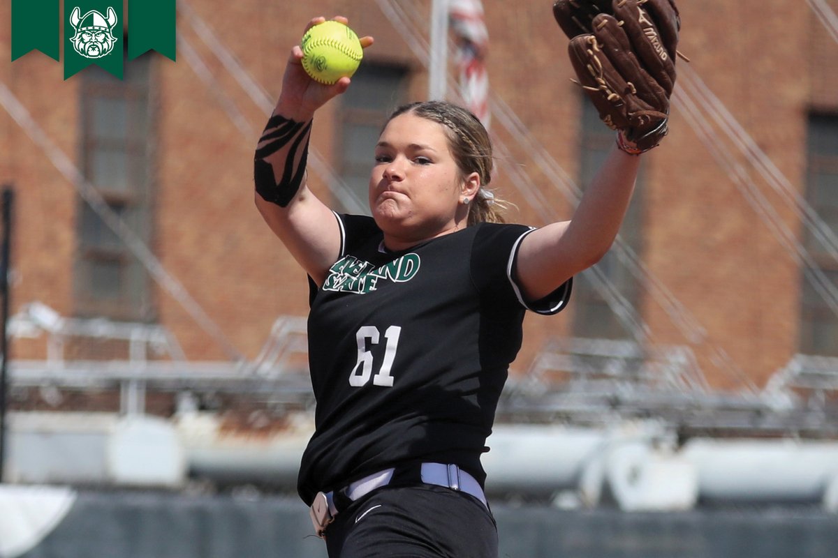 Congrats to Melissa Holzopfel of <a href="/CSU_Softball/">Cleveland State Softball</a> for being named this week's Viking of the Week! #GoVikes
