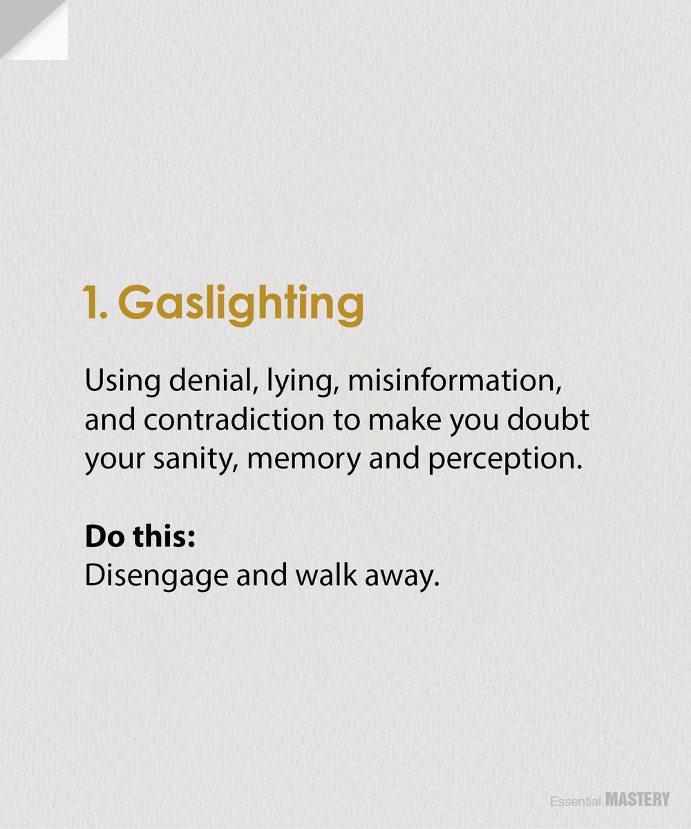 EssentialMastry's tweet photo. The Psychology of Manipulation You Should Know Before It's Too Late...

1. https://t.co/QvSEMC1YRB