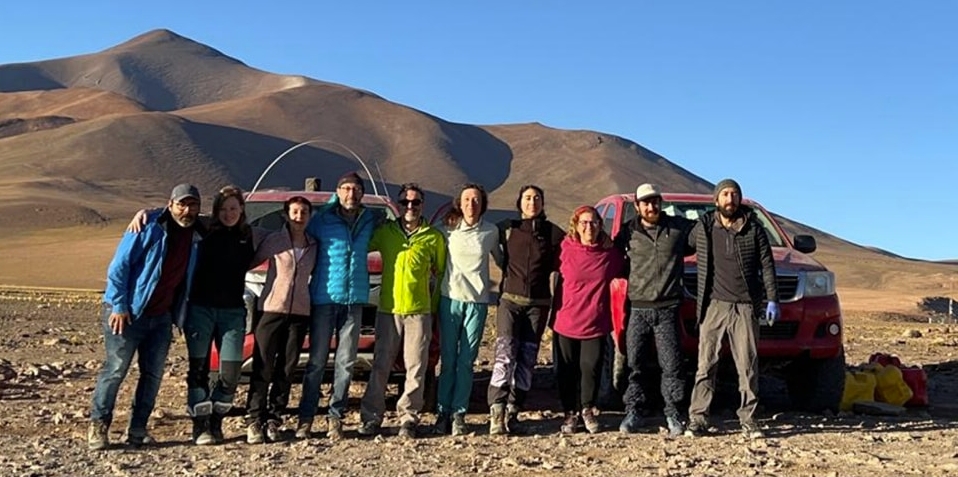Our field trip to #Atacama is over. Many thanks to Gabriel, Alvaro and Vanessa (atacamensis.cl) for their guidance, logistical help, driving skills and tasty dinners in the middle of the desert.