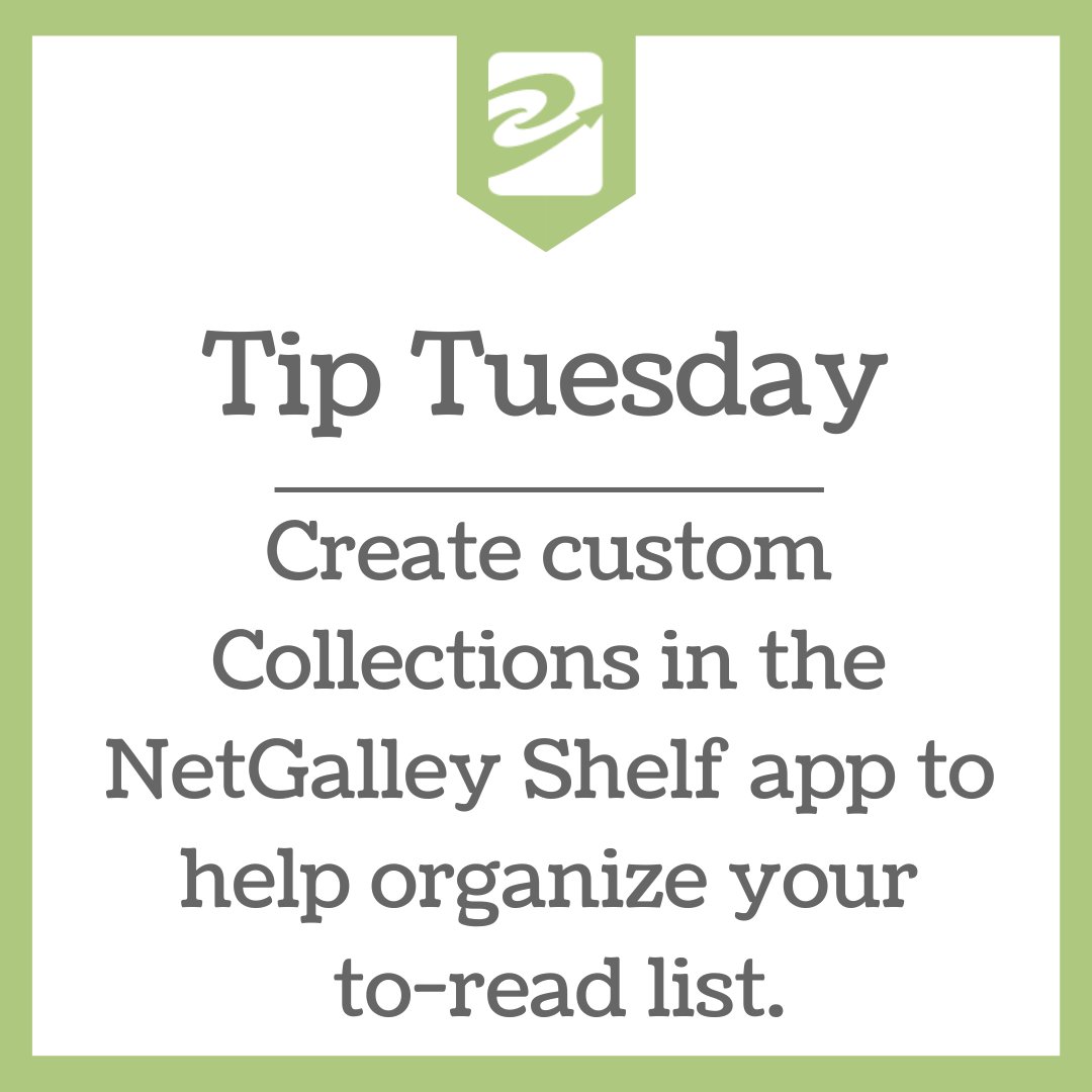 NetGalley's tweet photo. Create custom Collections in the #NetGalleyShelfApp to help organize your to-read list.
This tool is perfect for organizing the books you’ve been approved for. Visit the My Books section of the app and click Filter (for iOS devices) or the top menu (for Android devices). https://t.co/47XE4vYBKG