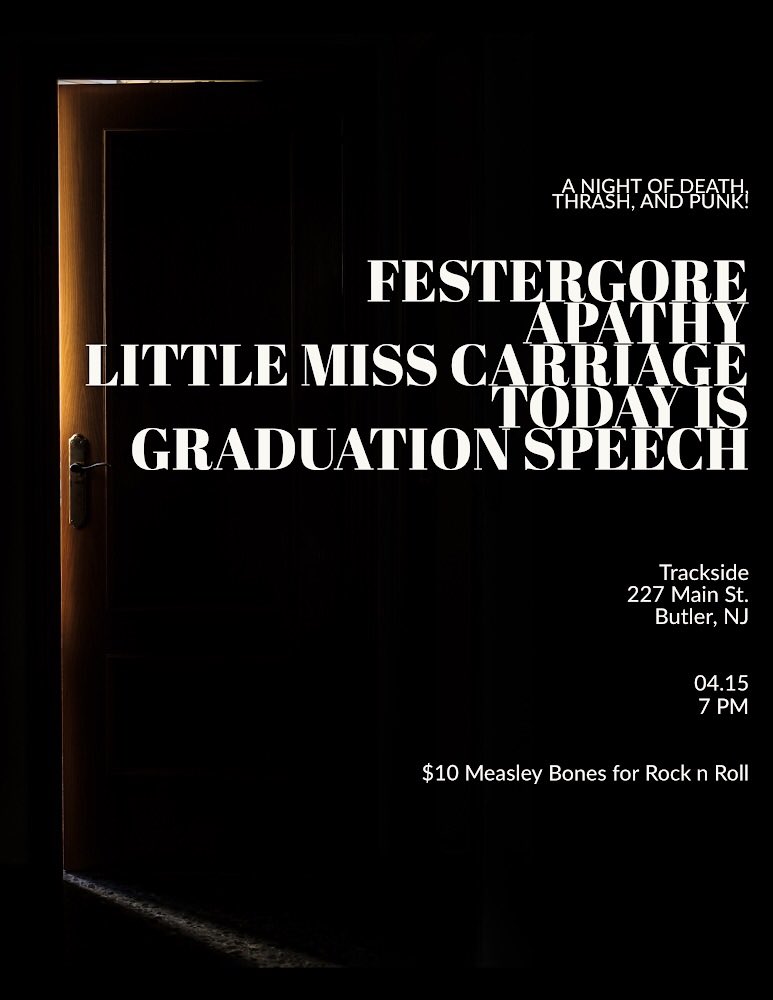 PA, NJ, NY. See ya in April!!!