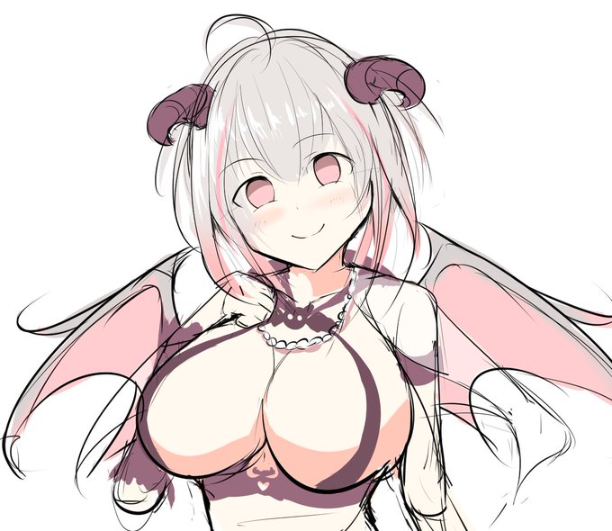 新しいサキュバスちゃんのデザイン考え中～～～ 