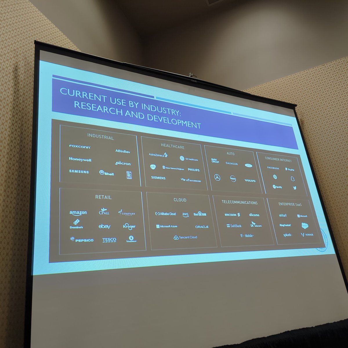ravishan's tweet photo. Extended reality is too abstract for the faculty. So they used this as a sales pitch - for them to connect to existing use cases and see how they can use it. #nercomp23 https://t.co/HJ1L2B62bw