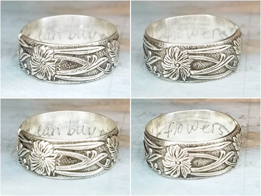 byhappygolicky's tweet photo. Add your personalization
MAXIMUM 20 characters including spaces and punctuation. Stippled in a handwriting style (not machine engraved). Exactly as you type it, so please double check spelling. https://t.co/NVvLh0Dwfx @Etsy #ring #customquote #customring #happygolicky https://t.co/WAdgYNzy09