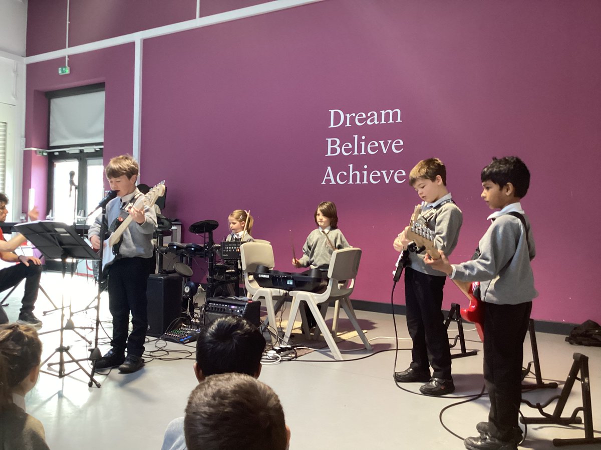 We were thrilled to welcome families in to watch our iRock bands on Monday morning and were once again blown away by the children's performance skills. A big thank you to Dan from <a href="/weareirock/">iRock School of Music</a> 
We can't wait to see how our rockstars continue to shine as the year goes on!