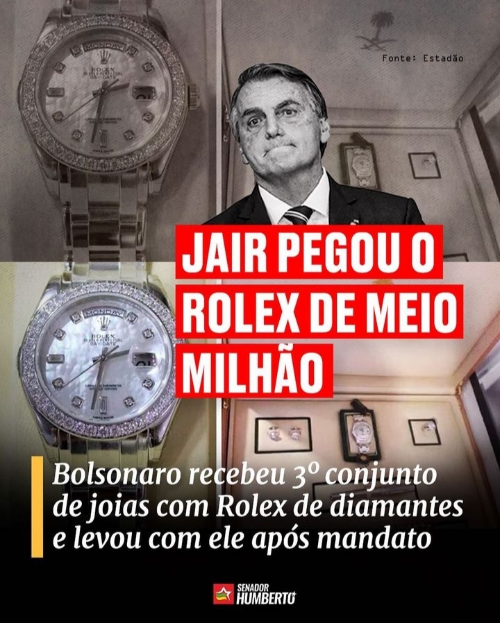 MarizaRezendeS1's tweet photo. FUJÃOOOO CADÊ O ROLEX.
CHEGA DE TANTAS CORRUPÇÕES. 
ESSE ERA O CARA QUE IA https://t.co/IQCSIMdXXJ CONTA DA NOSSA NAÇÃO. 
GENOCIDA CORRUPTO. https://t.co/FZmZVdJA1M