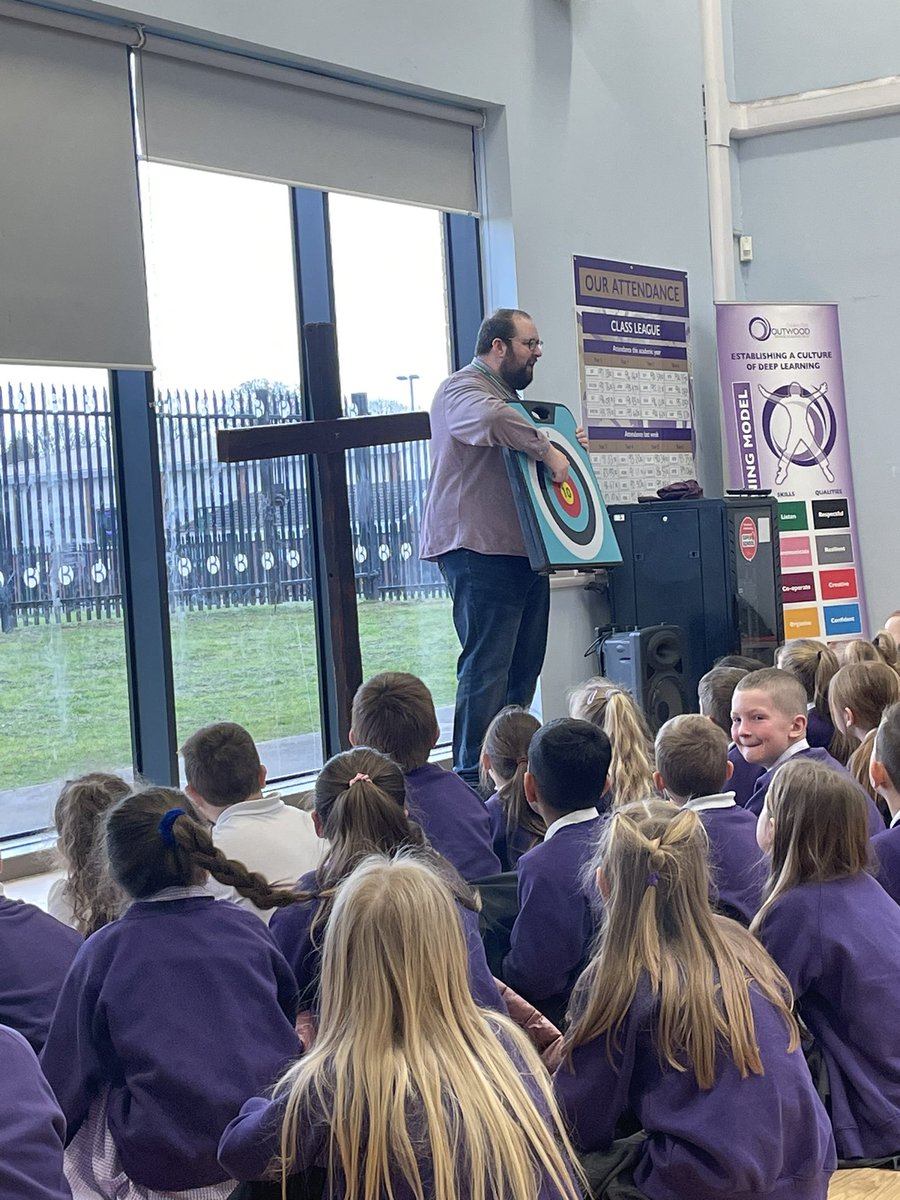 OJA_Brumby's tweet photo. Today in our assembly, Pastor Tom came in to deliver an assembly all about the Christian Festival of Easter! He talked about what happened to Jesus, the word ‘sin’ & about Good Friday & Easter Sunday!The children had fantastic knowledge! #EasterAssembly ✝️ https://t.co/rwzpwlcYFw