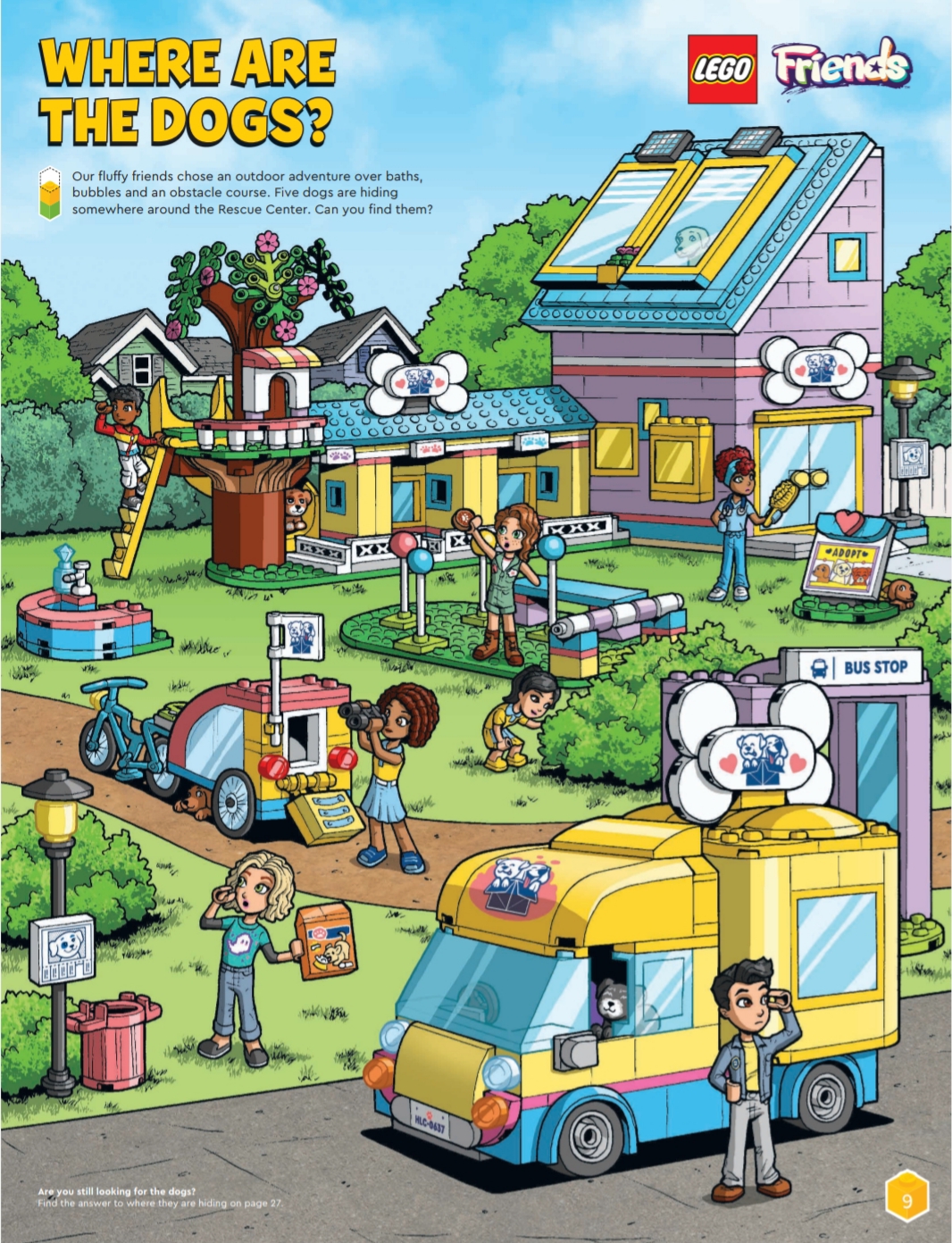 LEGO Friends Animation News on X LEGO Friends comics Making the fruits happy and Hide and seek with the puppies plus activity page from the 2nd LEGO Life magazine of 2023 https t dYMBQQuL4O