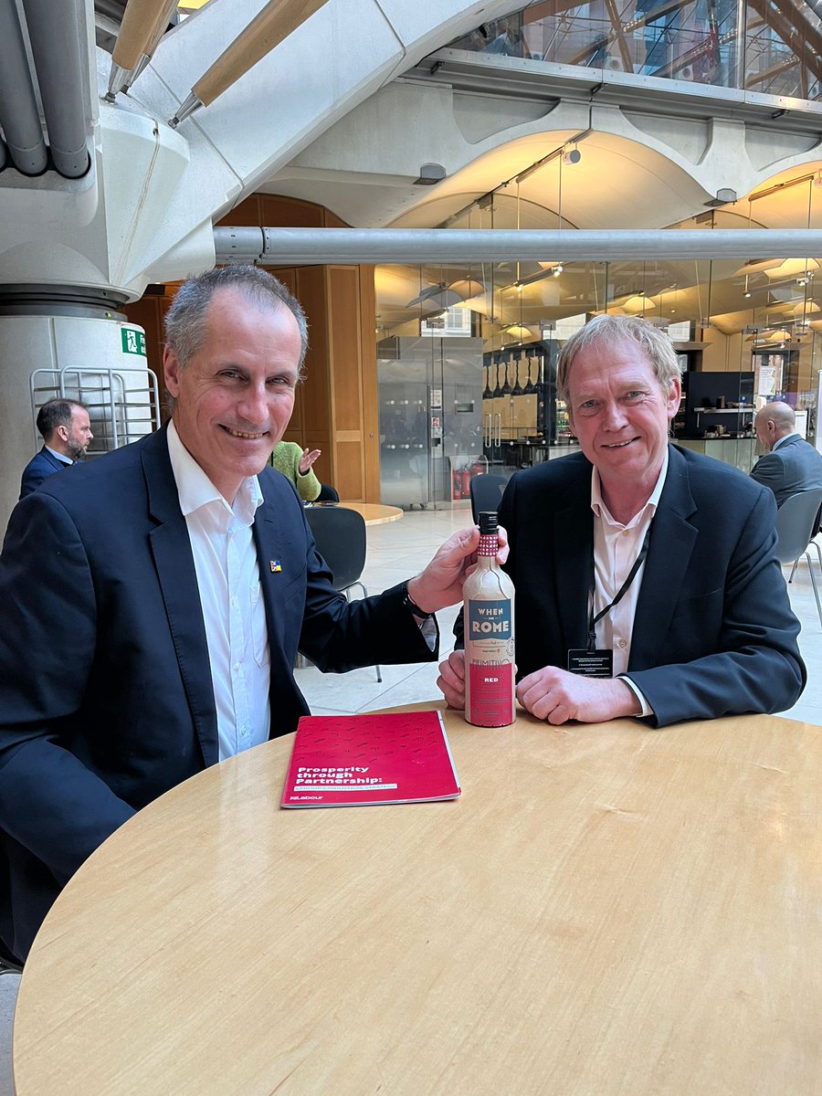 .<a href="/frugalpac/">Frugalpac</a> is exactly the kind of British business <a href="/UKLabour/">The Labour Party</a> will encourage with our #NetZero plan. Bottles from recycled paperboard. Less waste, less water &amp; lower carbon. Thanks to Malcolm Waugh for introducing me to the excellent wine which goes in their bottles! #Frugalpac