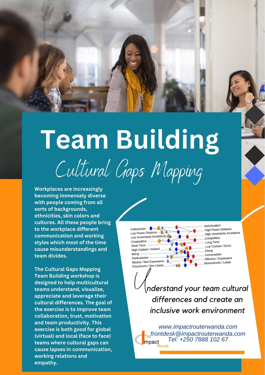 JustinNGOGA's tweet photo. Help multicultural teams understand, visualize and put to use their cultural differences. https://t.co/bLTBoHCgqU