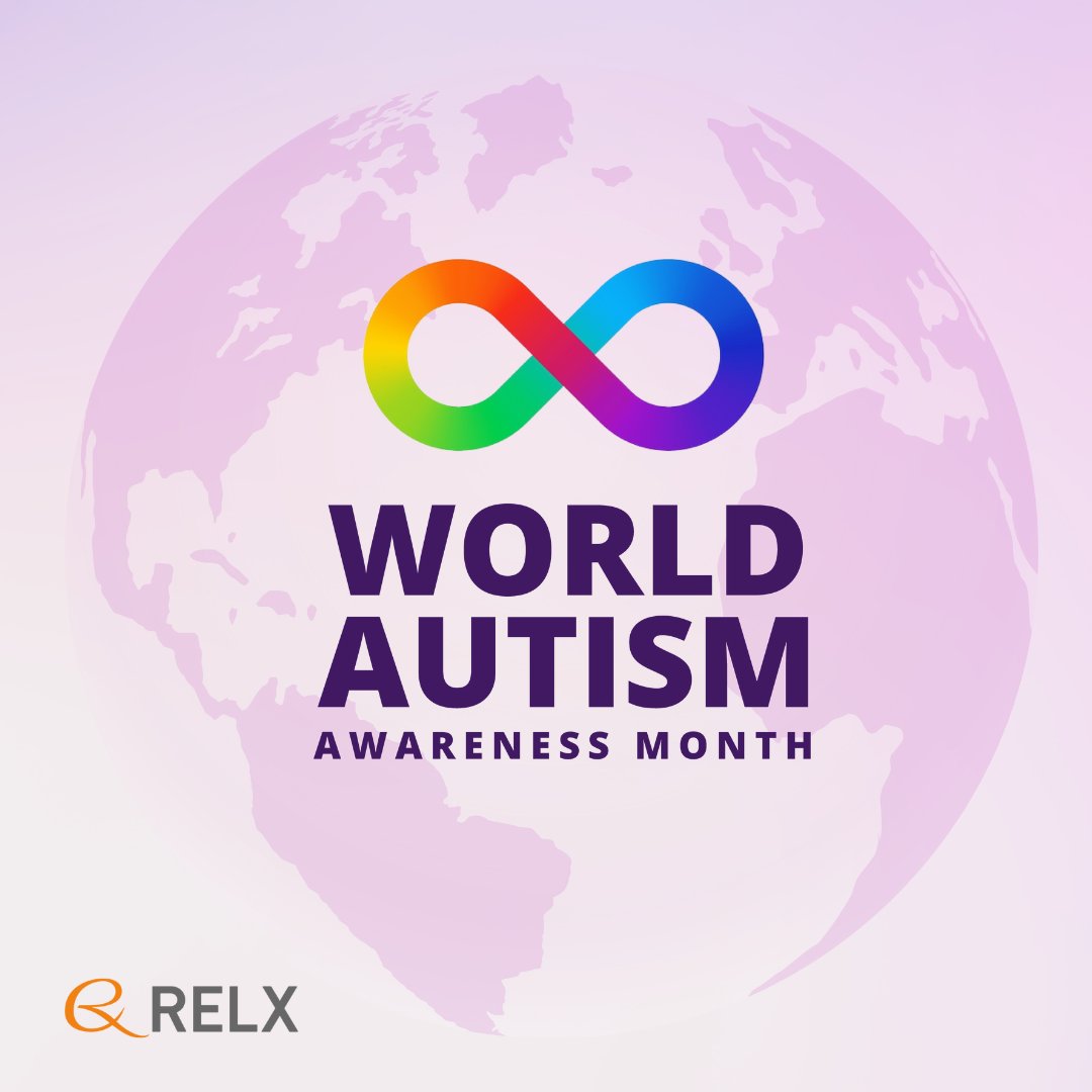 April is World Autism Awareness Month. Let's use this time to raise awareness, educate others, and break down barriers for individuals on the autism spectrum. #AutismAwareness #CelebrateDifferences #RELXDiversity