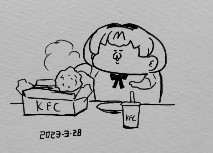 今日、ケンタッキーにしちゃうサーバルちゃん 