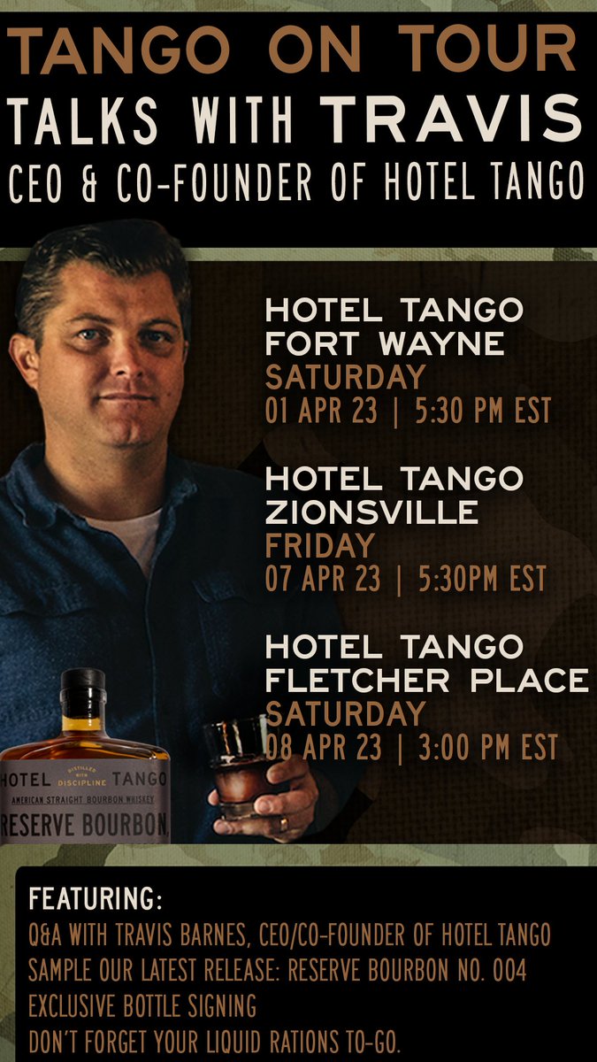 Hotel Tango Distillery tweet media