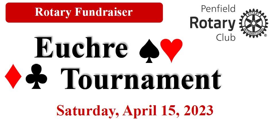 Euchre players please take a look. Penfield is bringing back its legendary tournament to raise funds for Camp Haccamo &amp; other Rotary charities. We are also looking for round sponsors. More at PenfieldRotary.org and special thanks to <a href="/FamilyFirstCU/">Family First Credit Union</a> #Rotary #Penfield #ROC