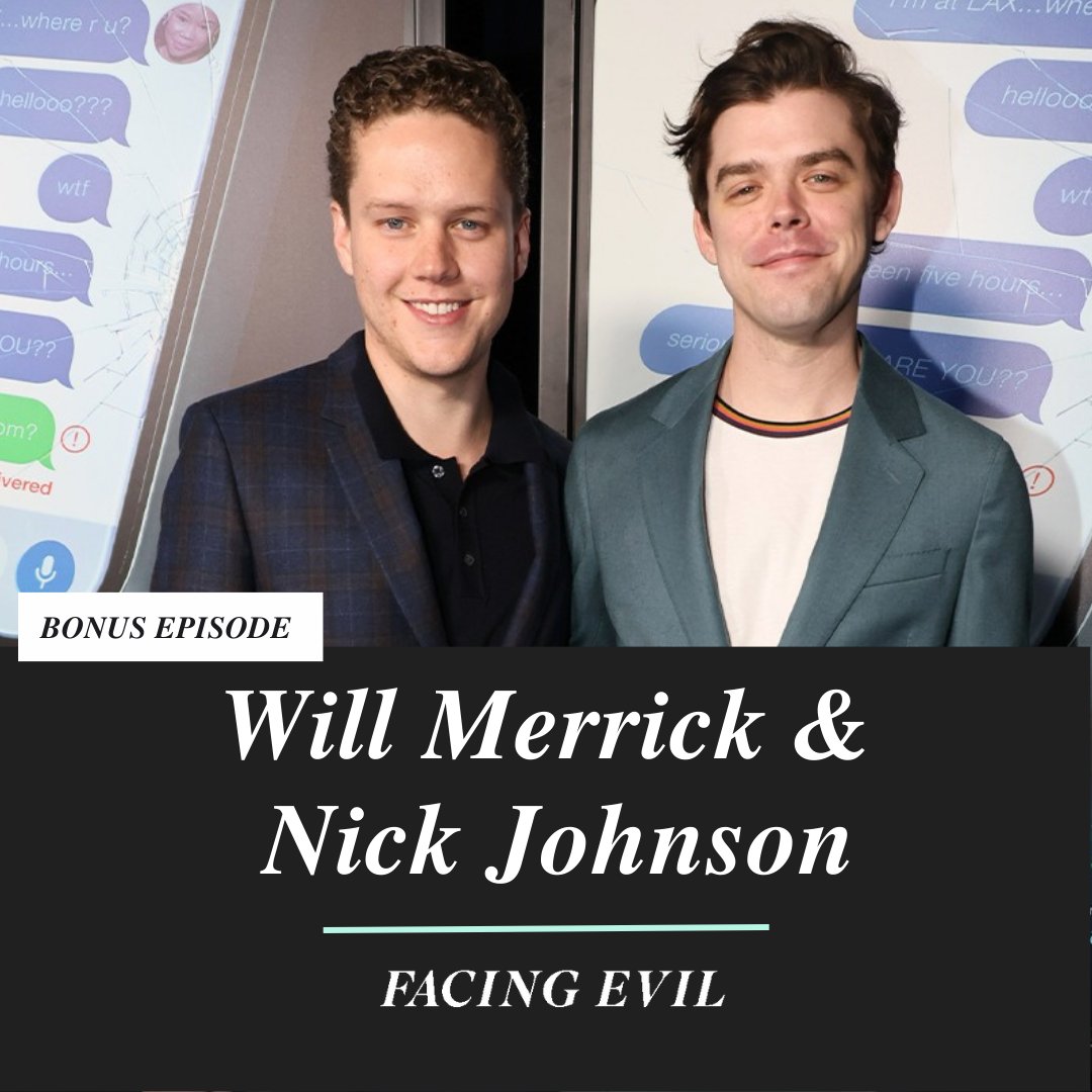 facingevilpod's tweet photo. Have you seen the #missingmovie? Tune in today for a bonus episode of Facing Evil, where Rasha and Yvette speak to the directors Will Merrick and Nick Johnson of @SonyPictures ' new crime-thriller film Missing.  @SearchingMovie 
Listen here: https://t.co/p5ytQEg14X https://t.co/mQ6fvs4MoZ