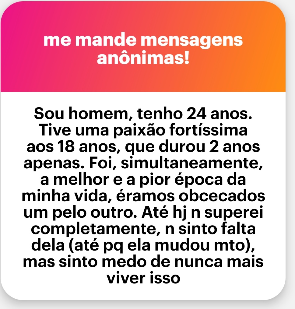 A vida dela mudou completamente