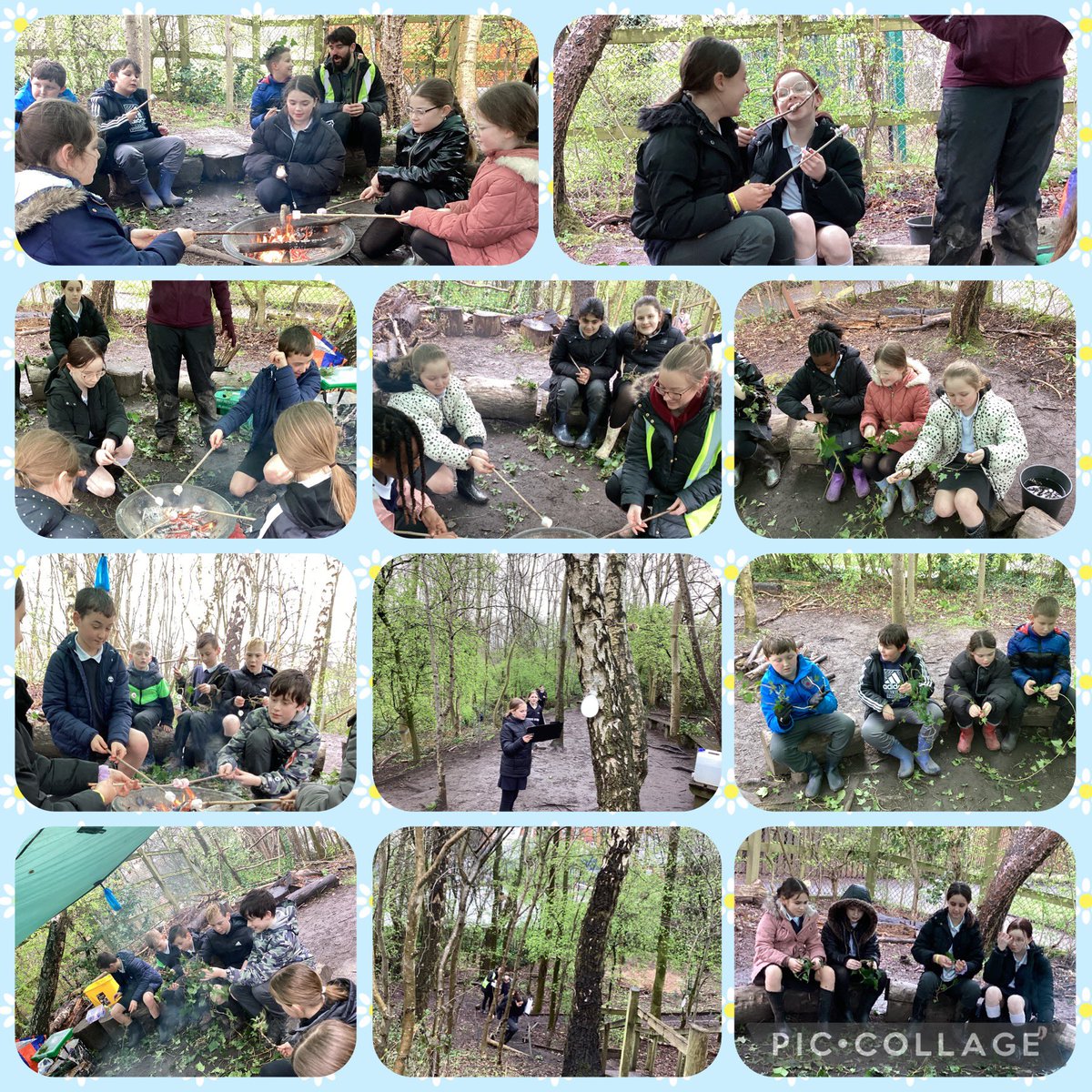 Vernon56KS2's tweet photo. Miss Ridgwayβs class had a lovely time in the forest making nests, toasting marshmallows and completing an orienteering activity! Thank you Mrs Stone and Mrs Singleton for a lovely Easter Trail. #VPPForestSchool #VPPPE https://t.co/STYF5PGARN