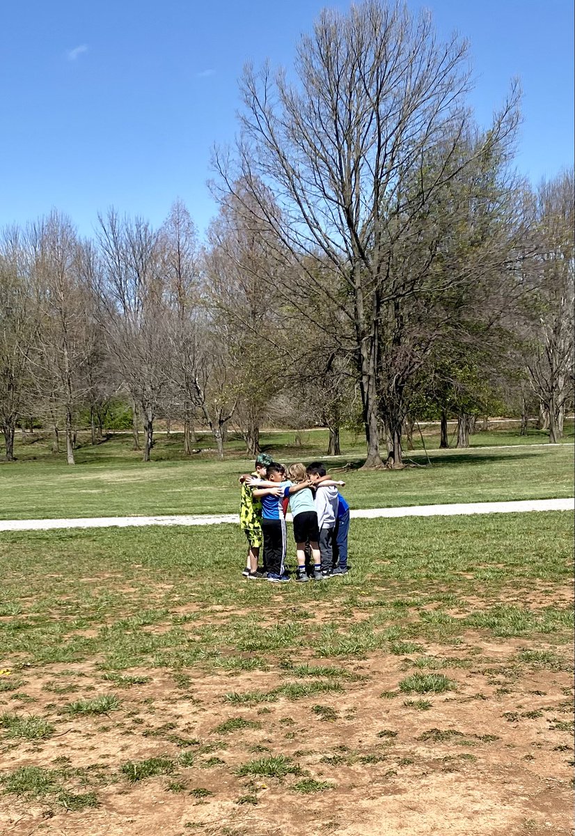 muggleteacher85's tweet photo. When Dati house boys huddle up to strategize before the soccer championship. 💛💛💛 #habithub @NatcherElem https://t.co/zroInr4ydi