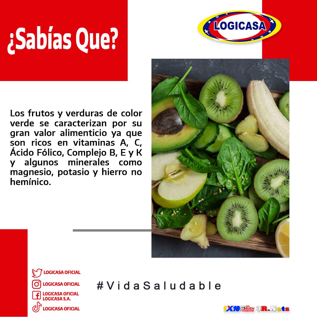 LogicasaOficial's tweet photo. #28marzo #MartesSaludable Las frutas y verduras verdes tienen elevadas dosis de clorofila, por lo que son depurativas. Refuerzan el sistema inmunológico, aportando vitamina K, magnesio y propiedades antioxidantes que ayudan a combatir enfermedades y alergias. 🥬🥦🫑🥦🥑 https://t.co/1VuZjZWZbm