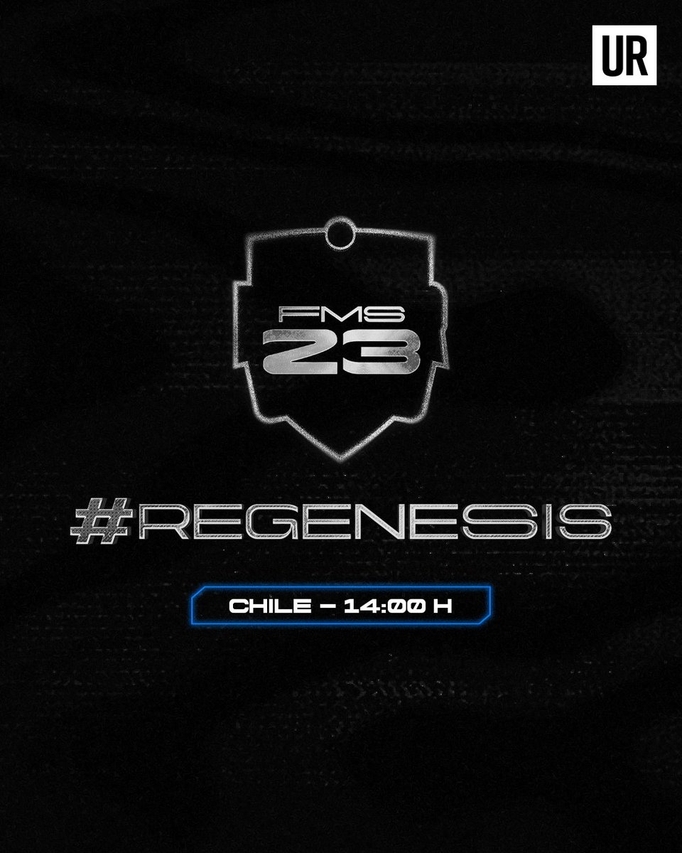 fmschileoficial's tweet image. EMPIEZA LA #REGENESIS 

Hoy 28/3 a las 14hs en el canal de @urbanroosters

#FMS23