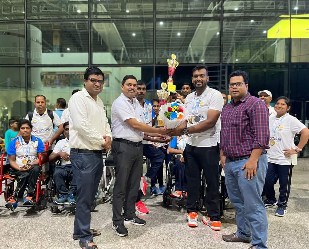 supriya778's tweet photo. We won 15th national wheelchair fencing game at karnal.2023.@sports_odisha @Naveen_Odisha @CMO_Odisha @PMOIndia https://t.co/YvfXW4tHTy