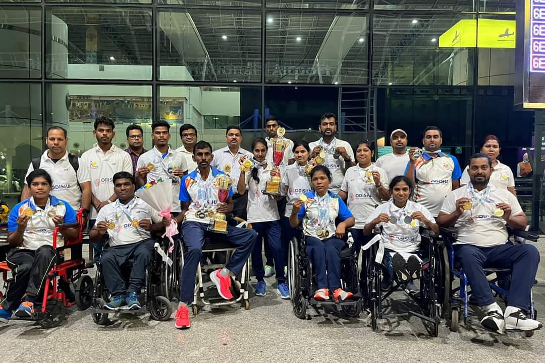 supriya778's tweet photo. We won 15th national wheelchair fencing game at karnal.2023.@sports_odisha @Naveen_Odisha @CMO_Odisha @PMOIndia https://t.co/YvfXW4tHTy
