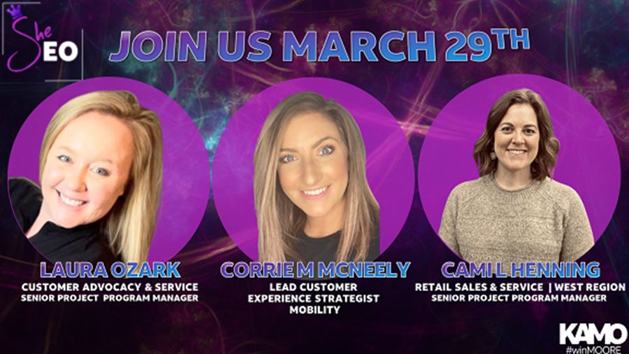Corrie McNeely (@cmcneely75) on Twitter photo 💕Tomorrow is the big day! SheEO returns with 3 KAMO alumnae 💕
PS - if you want the link to watch, send me a msg!
<a href="/LauraOzark/">𝕃𝕒𝕦𝕣𝕒 𝕆𝕫𝕒𝕣𝕜</a> <a href="/clauren12/">Cami Henning</a> and I are SO excited - you don’t want to miss this!
#GirlTalk #KAMOConnects #SheEO #lifeatatt 💕Tomorrow is the big day! SheEO returns with 3 KAMO alumnae 💕
PS - if you want the link to watch, send me a msg!
<a href="/LauraOzark/">𝕃𝕒𝕦𝕣𝕒 𝕆𝕫𝕒𝕣𝕜</a> <a href="/clauren12/">Cami Henning</a> and I are SO excited - you don’t want to miss this!
#GirlTalk #KAMOConnects #SheEO #lifeatatt