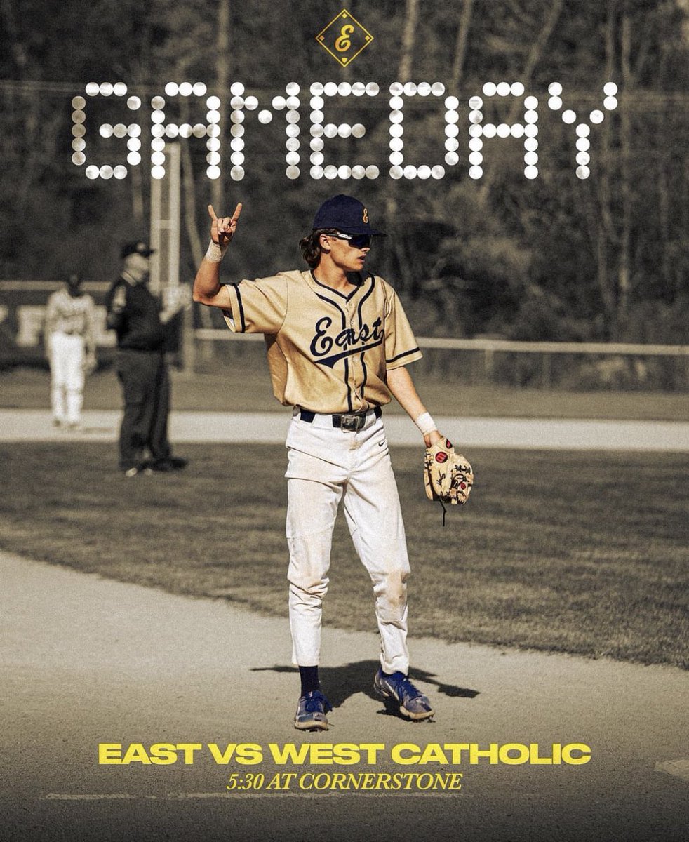 EGR baseball in action today with a double header vs West Catholic at Cornerstone