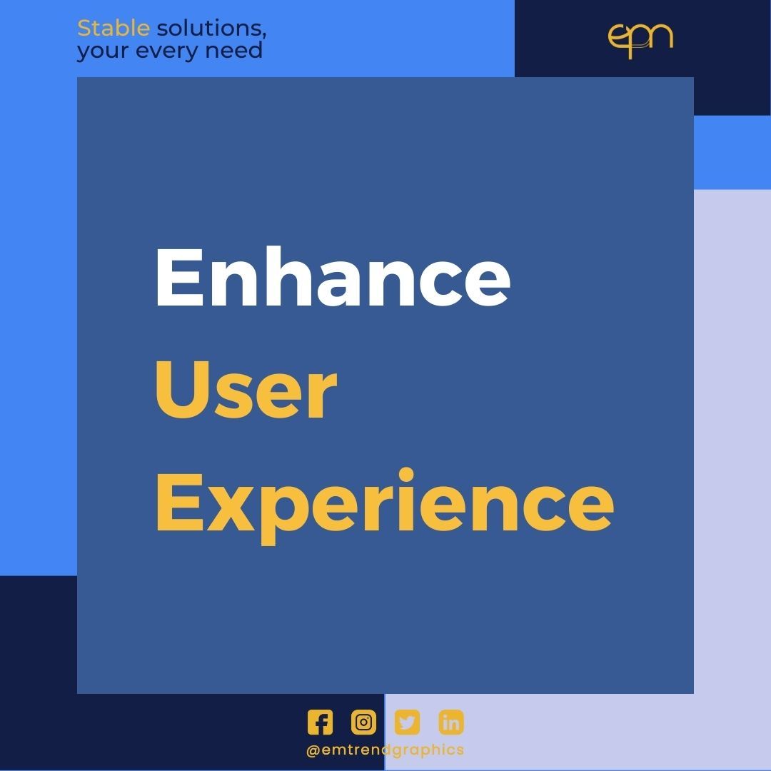 emtrendgraphics's tweet photo. 🚀 Enhance User Experience:
👥 Understand User
🗺️ Create Journey
🎨 Design for Usability &amp; Aesthetics
♿ Focus on Accessibility
🔍 Test &amp; Improve Based on Feedback

Social media pages:
FB &amp; IG: @emtrendgraphics 

#DigitalJobsPH
#OpenForCommission
#HireMe https://t.co/WV1Ty6hLlE