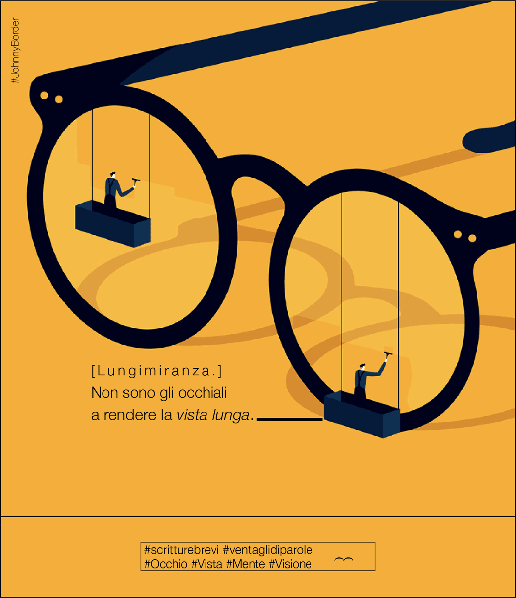 professorino58's tweet photo. #JohnnyBorder
[Lungimiranza.] Non sono gli occhiali a rendere la vista lunga.
#scritturebrevi #ventaglidiparole #Occhio #Vista #Mente #Visione https://t.co/jsdEUMlEvw