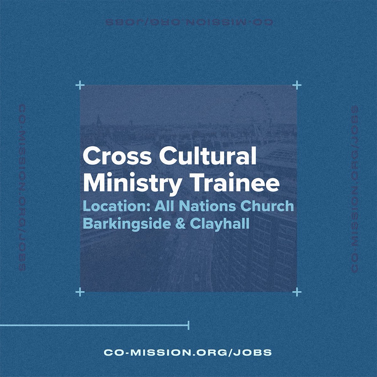 CoMissionLDN's tweet photo. Join a Church team building up the body of Christ and sharing the good news around our city of London—more info at https://t.co/Fxq8X2gmbH or the link in bio.
#Christianjobs #Jobs #Ministrywork #Ministry https://t.co/F3bCCTPMe4