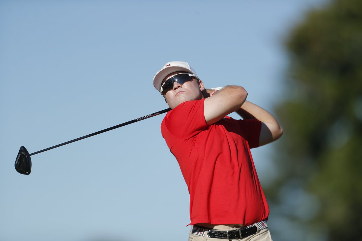WKUStatsInfo's tweet photo. .@WKUMensGolf's Nic Hofman finished t-2nd at the Craft Farms Intercollegiate on Monday. 

It was the highest finish by any Hilltopper individual since Linus Lo won the Graeme McDowell Invitational in Fall 2019. 

#GoTops https://t.co/nf4yKNaAdb
