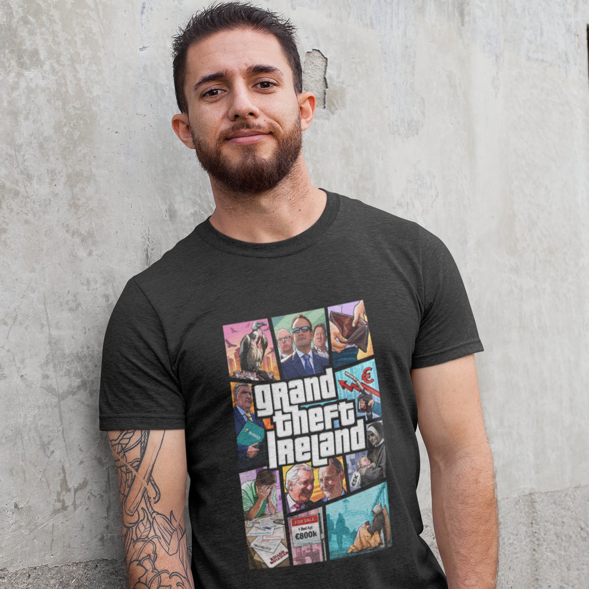 WWN on X: &ldquo;Grand Theft Ireland - WWN T-shirts https://t.co 