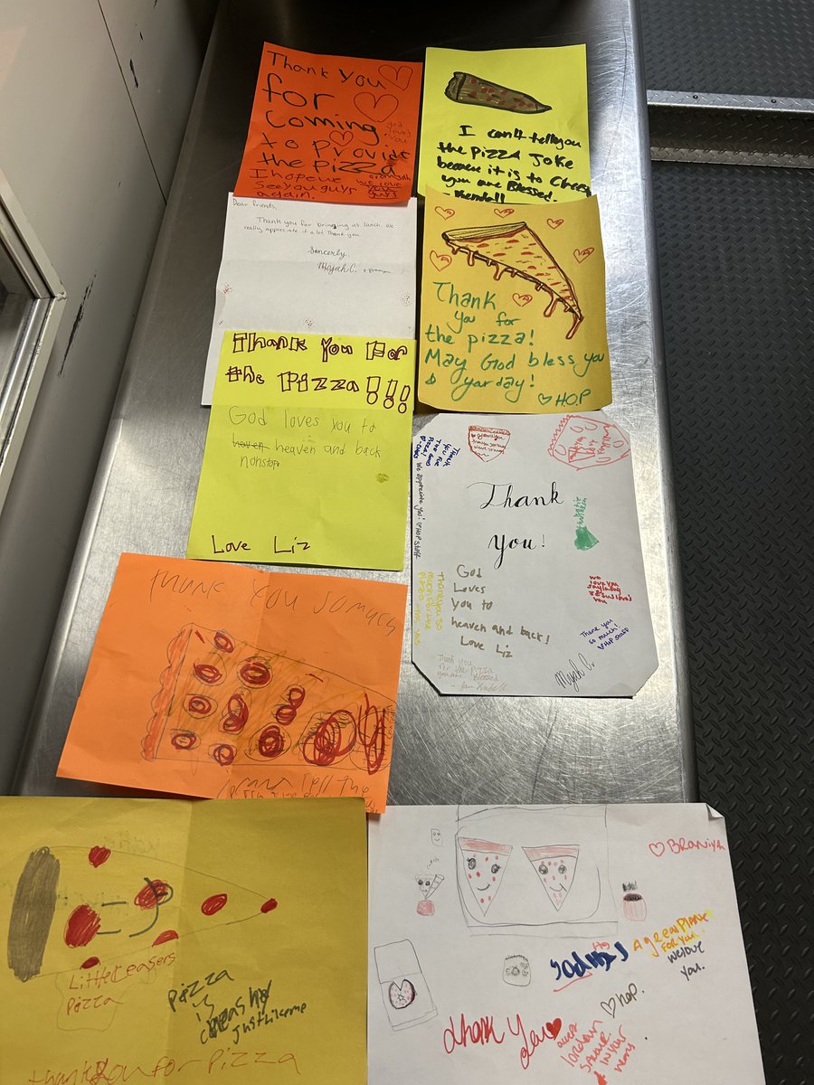 Thanks to our friends in #Michigan for the special artwork 🥰 glad you enjoyed the 🍕