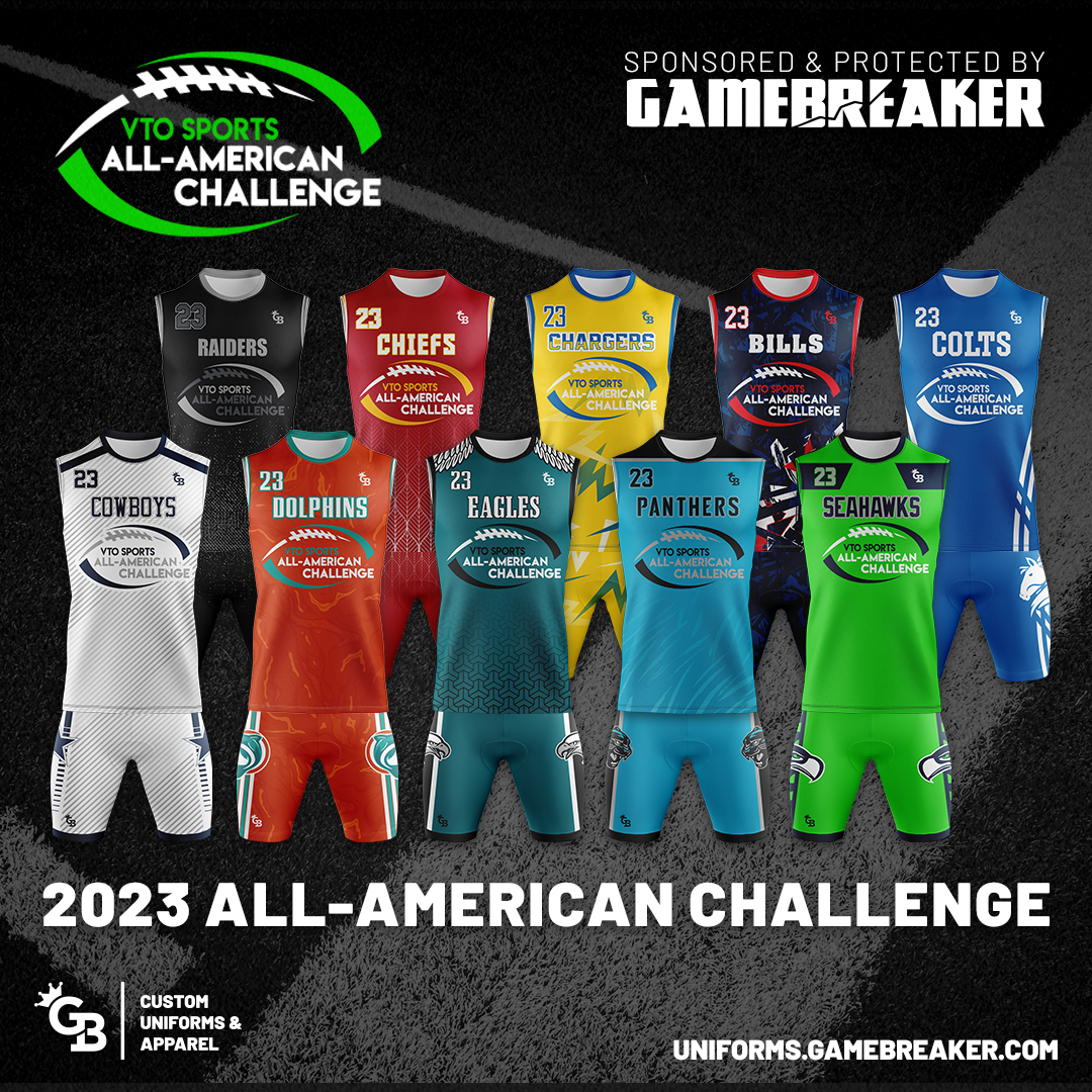 VTO Sports (@VTOSPORTS) on Twitter photo 2023-03-28 15:57:27 We are excited to unveil the new VTO Sports 2023 All-American Challenge uniforms. These elite uniforms are designed for elite athletes, and we can't wait to see them in action on the field. 🏈💪 #VTOAllAmericanChallenge #2023AACUniforms #EliteFootballPlayers #FootballUniforms We are excited to unveil the new VTO Sports 2023 All-American Challenge uniforms. These elite uniforms are designed for elite athletes, and we can't wait to see them in action on the field. 🏈💪 #VTOAllAmericanChallenge #2023AACUniforms #EliteFootballPlayers #FootballUniforms