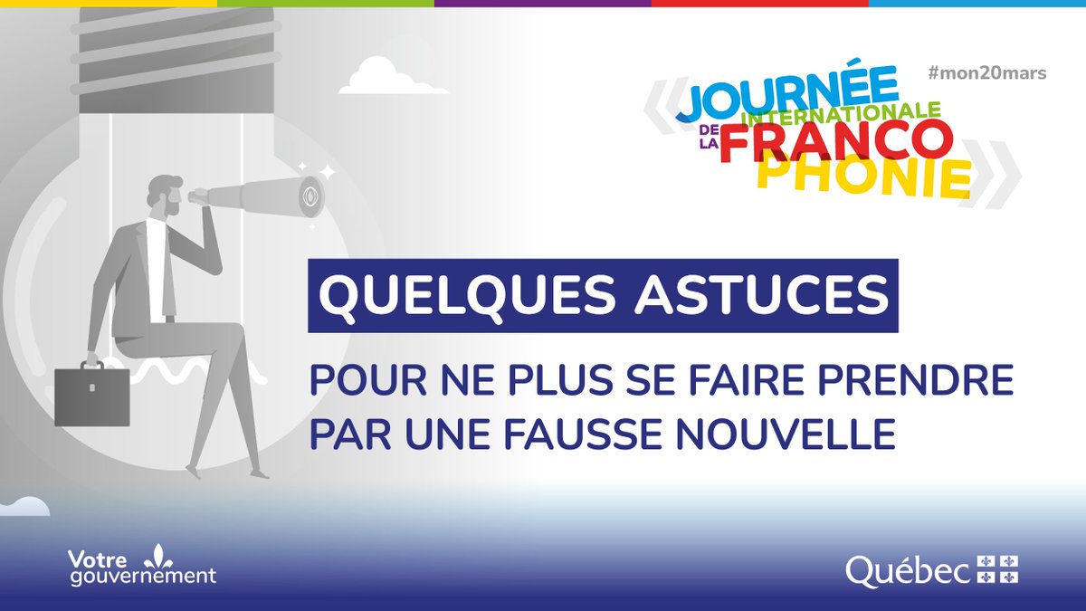Relations internationales du Québec (@MRIF_Quebec) on Twitter photo 2023-03-28 17:08:51 #MardiFranco | Découvrez à nouveau le travail des Fonds de recherche du Québec pour débusquer les fausses nouvelles! Le Québec se démarque à cet égard par des initiatives inspirantes. 🙂 Retrouvez-les à la page 19 de notre 2e webzine ➡️ mrif.info/eclat-no2 #MardiFranco | Découvrez à nouveau le travail des Fonds de recherche du Québec pour débusquer les fausses nouvelles! Le Québec se démarque à cet égard par des initiatives inspirantes. 🙂 Retrouvez-les à la page 19 de notre 2e webzine ➡️ mrif.info/eclat-no2