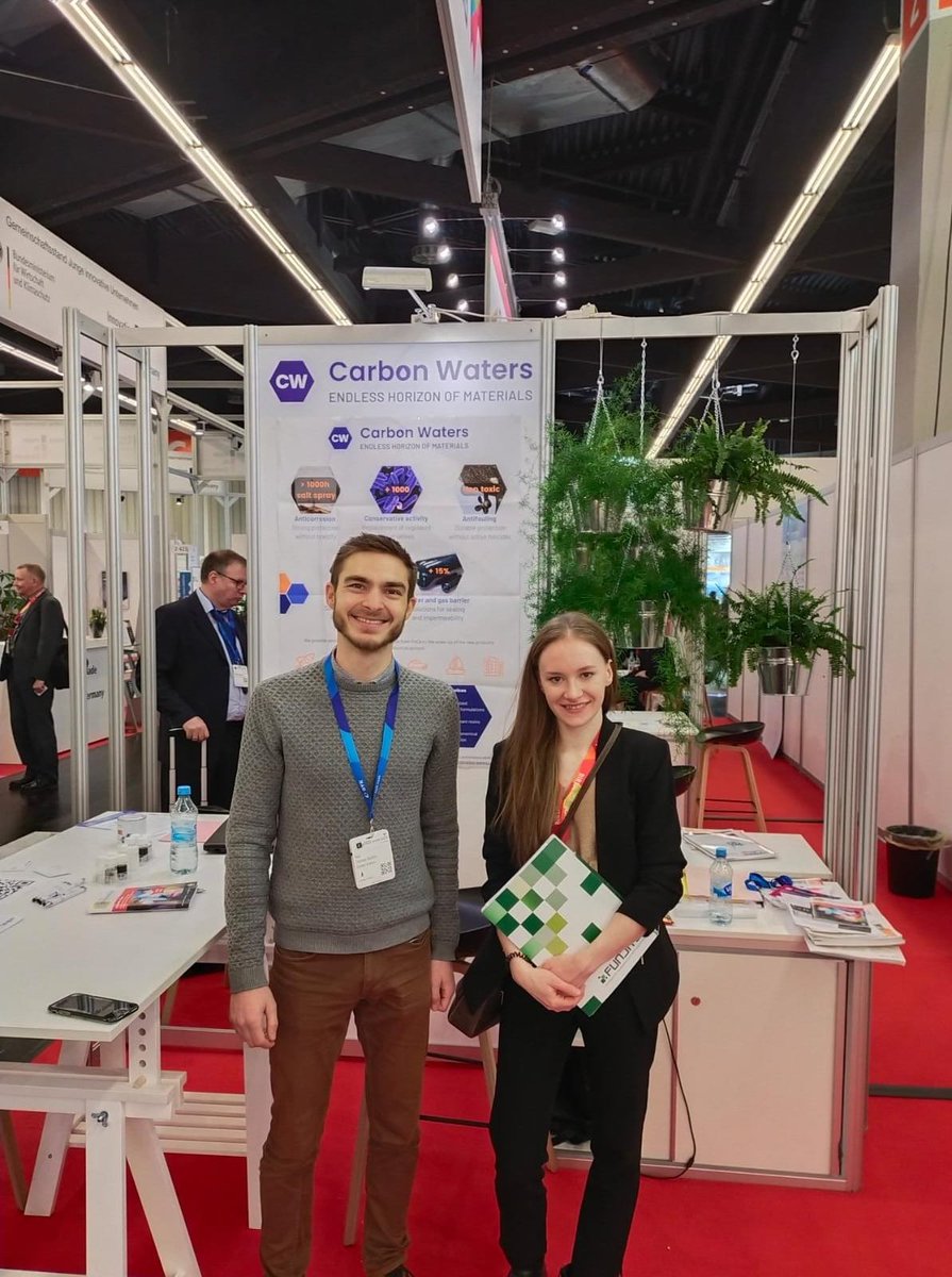 NewSkinOITB's tweet photo. Great interactions at European Coatings Show 2023 this week!! Catch up with #NewSkinOITB partners @CarbonWaters (Booth No. 424 hall 2) & @FunditecOrg!
Discover our work on functional nanosurfaces, nanocoatings & membranes #H2020 #OITB #NanoEnabled #Surfaces #coatings #ECS2023 https://t.co/SdIOY59VGF
