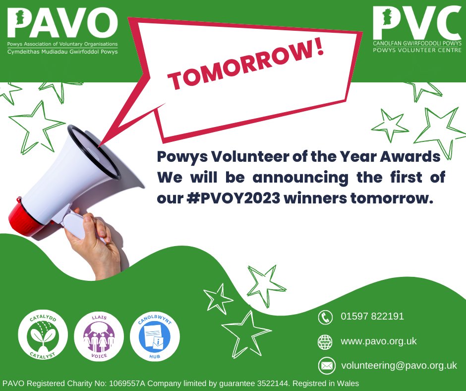 🌟Just one sleep to go! 🌟
#PVOY2023